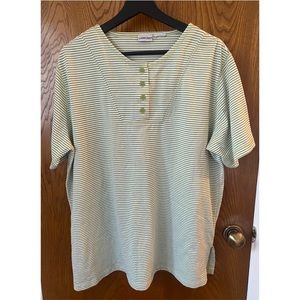 Cabin Creek Stripe T Shirt Size M Women Men Kids Tee